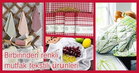 Mutfaklara Renk Katacak Mutfak Tekstiline Dair En Sevilen 12 Ürün