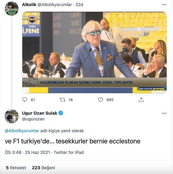 6. Fenerbahçe kongre üyesi olduğunu bilmiyordum gerçekten...