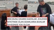 Doğru mu Değil mi? Erkek Arkadaşına Diz Çökmeli Evlenme Teklifi Eden Kadın Tartışma Yarattı