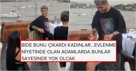 Doğru mu Değil mi? Erkek Arkadaşına Diz Çökmeli Evlenme Teklifi Eden Kadın Tartışma Yarattı