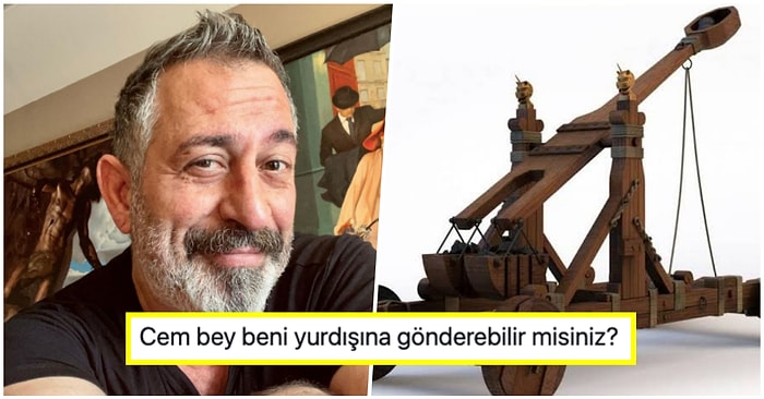 Cem Yılmaz'ın Kendisini Yurt Dışına Göndermesini İsteyen Takipçisine Verdiği Cevap Herkese Kahkaha Attırdı