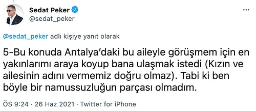 Sedat Peker'den Korkmaz Karaca Savı: 'Yakınlarımı Ortaya Koyup Bana Ulaşmak İstedi'