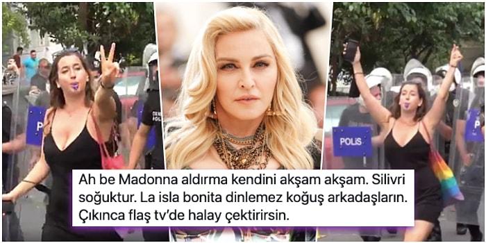 Madonna, İstanbul'daki Onur Yürüyüşü Görüntülerini Paylaştı ve Ekledi: 'Neden Bu Kadar Çok Polis Var?'