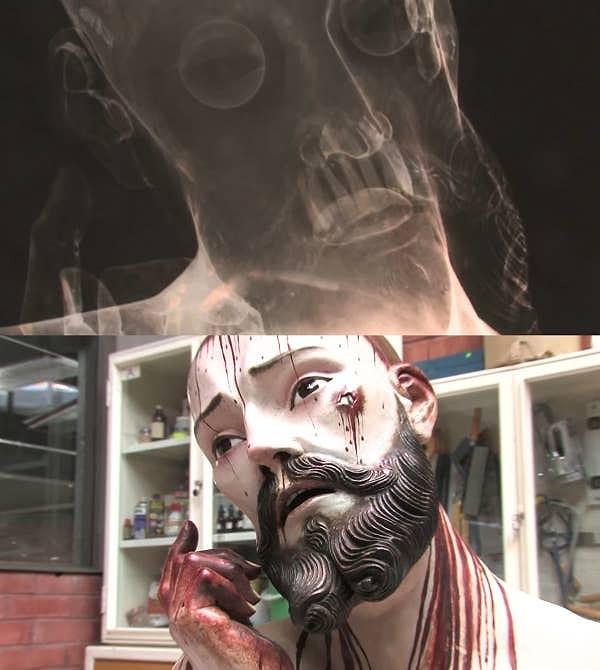 7. Meksika'da "Sabrın Efendisi" adında gerçek insan dişleriyle donatılmış bir heykel var.