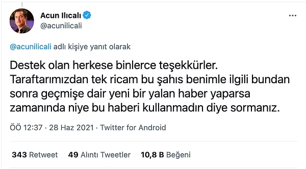 Ilıcalı son olarak ise şu ifadeleri kullandı: