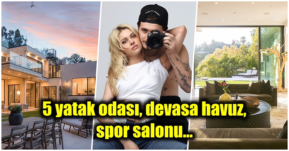 Hanımcılıkta Zirve Yapan Brooklyn Beckham ve Nişanlısı Nicola'nın 10.5 Milyon Dolar Değerindeki Malikaneleri