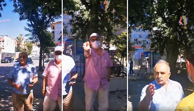 Şebnem Tüfekçi isimli kadın, saldırıya uğradığı o anları ise "Bu ülkede sadece şort giydiğiniz için sokakta yürürken bir anda ahlaksız olabilirsiniz. Babanıza hakaret edilebilir. Bana hakaret eden bu kişinin yüzünü herkes görsün diye paylaşıyorum" ifadelerini kullanarak paylaştı.