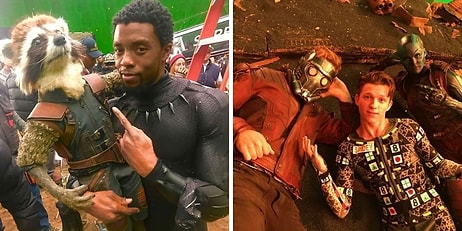 25 самых редких закулисных фото со съемок фильмов Marvel, которые вряд ли кто-то видел