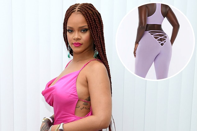 Rihanna'nın popo dekolteli taytları, bu dekoltenin daha ileri gideceğinin sinyalini vermişti.