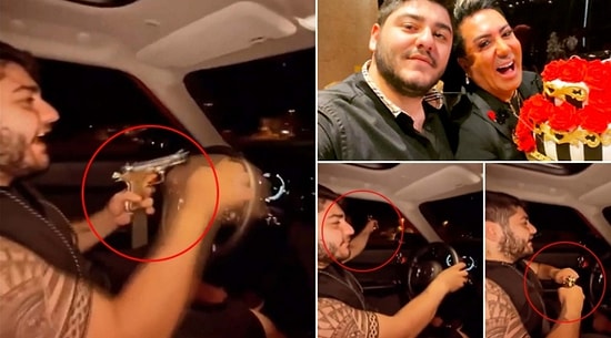 Murat Övüç'ün Oğlu Burakcan Övüç, Araba Sürerken Rastgele Ateş Açtı! Trafikte Dehşet...