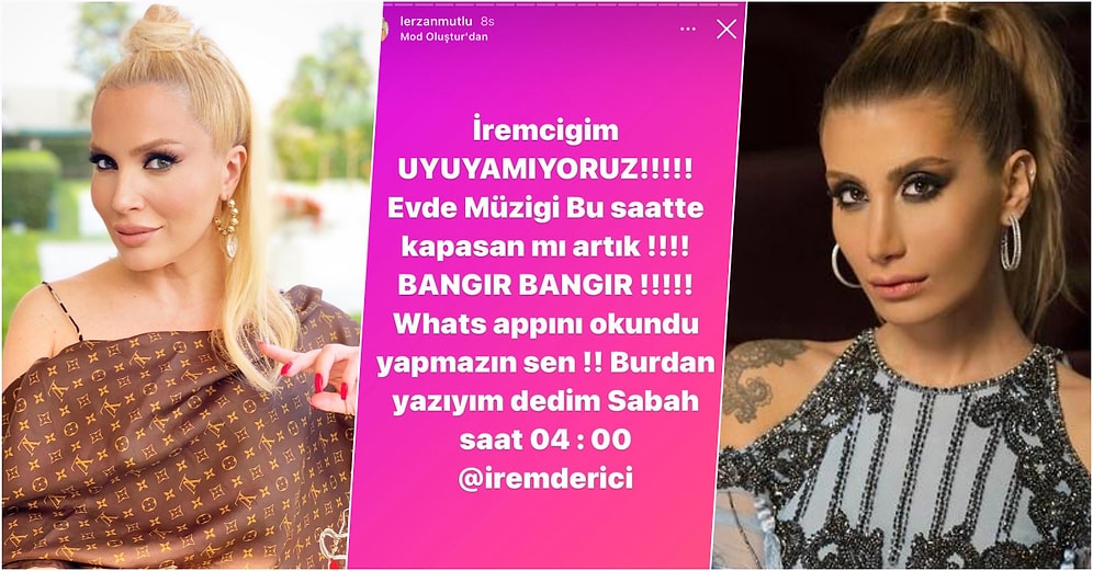 Daha Öncesinde de Topuklu Ayakkabı Sesinden Rahatsız Olan Lerzan Mutlu, İrem Derici'ye Ateş Püskürttü!