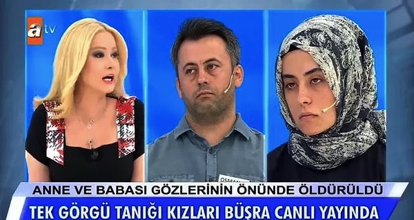 Programın bu konuyla ilgili daimi konukları ve şüphelileri de çiftin çocukları. Geçtiğimiz hafta büyük ağabey Dr. Osman Büyükşen'in isyanı gündeme oturmuştu.