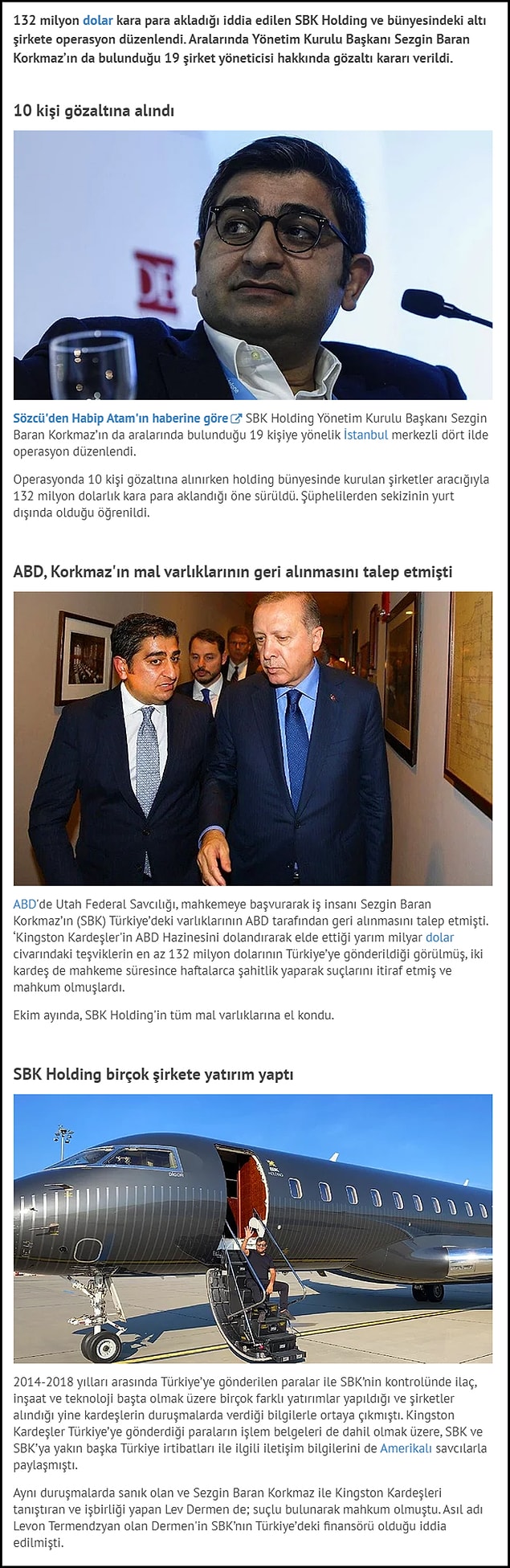 Onedio'da yer alan haberde Erdoğan'ın ismi dahi geçmezken sadece SBK ile birlikte yürüdüğü bir fotoğrafa yer alıyordu. 👇