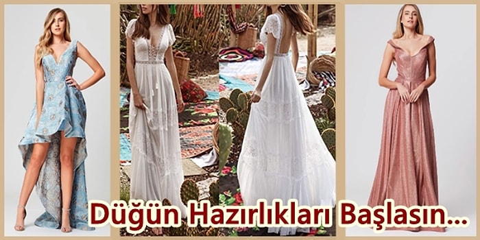 Güzelliğiyle Gelinin Kız Kardeşini Bile Kıskançlık Krizine Sokacak En Güzel Nedime Elbiseleri
