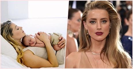 Johnny Depp ile Sansasyonlu Boşanma Davası Devam Eden Amber Heard Taşıyıcı Anne Yöntemi ile Bebek Sahibi Oldu!