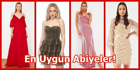250 TL Altına Satın Alabileceğiniz Uygun Fiyatlı ve Zarif Abiye Elbise Modelleri