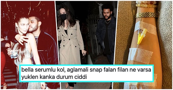 Bella Hadid'in Gözü Yaşlı! Angelina Jolie ve Şarkıcı The Weeknd'in Yeni Bir Aşka Yelken Açtığı İddia Edildi