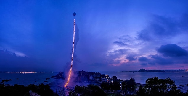35. Sky Ladder: The Art of Cai Guo-Qiang / Göğe Uzanan Merdiven: Havai Fişek Sanatı (2016)