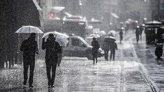 Meteoroloji'den Uyarı: Yarın Kuvvetli Sağanak Bekleniyor