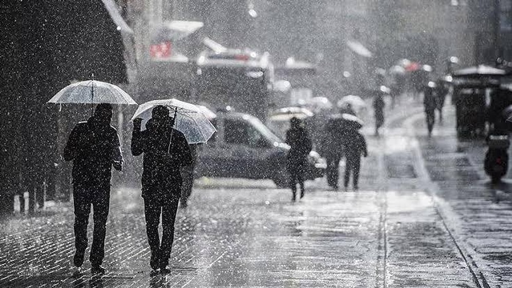 Meteoroloji'den Uyarı: Yarın Kuvvetli Sağanak Bekleniyor