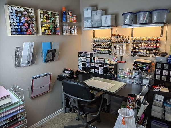 11. Наконец-то моя мастерская организована так, как я хочу