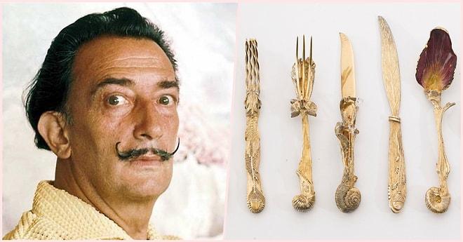 Sürrealizm'in En Önemli Simgesi Olarak Anılan Salvador Dalí'nin Tasarladığı İhtişamlı Çatal Bıçak Seti