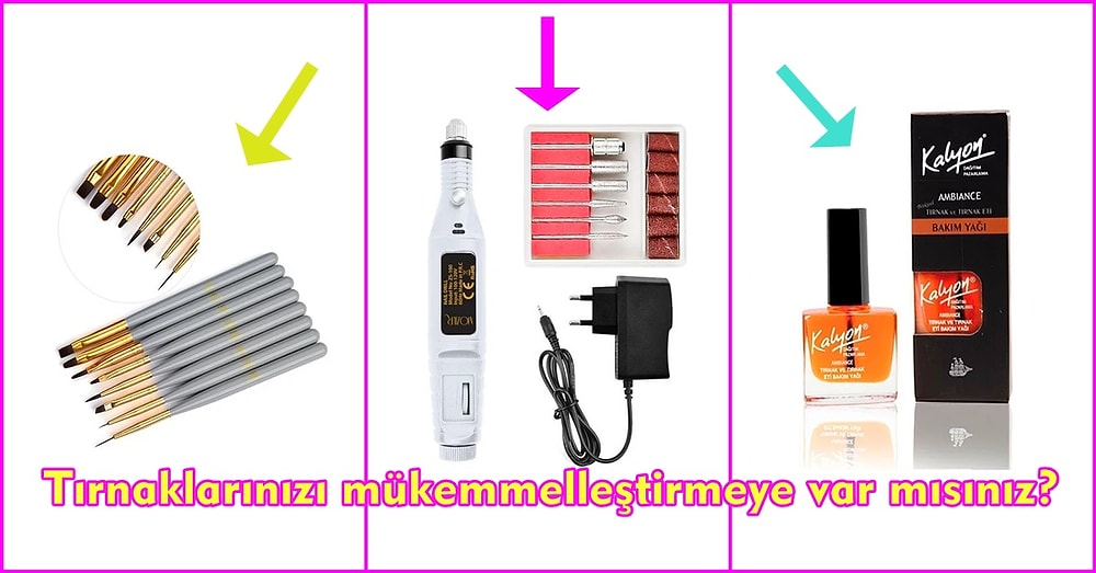 Tatil Günlerinde Bile Tırnaklarına Delicesine Takmış Olanların Severek Kullanacağı 23 Ürün