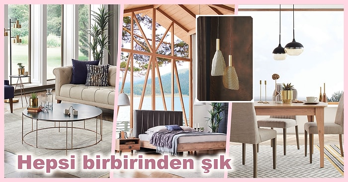 Enza Mobilya’nın Evinizin Havasını Değiştirecek En Sevilen 12 Ürünü