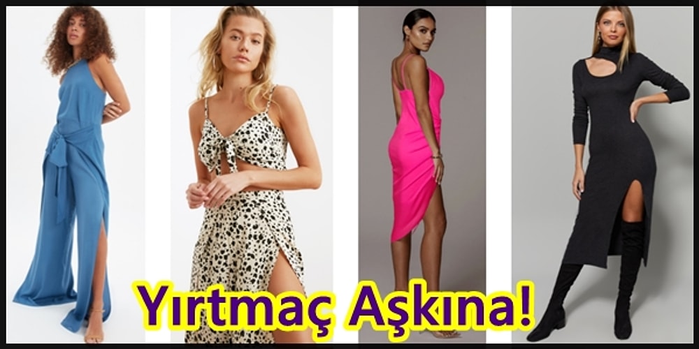 Bacaklarının Güzelliğini Çok Daha Seksi Şekilde Göstermeni Sağlayacak 21 Yırtmaçlı Model