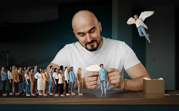 7. У него потрясающие навыки работы с фотошопом, и его фотографии выглядят очень реалистично