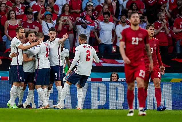 Uzatmalarda Harry Kane ile öne geçen İngiltere, finalde İtalya'nın rakibi oldu.