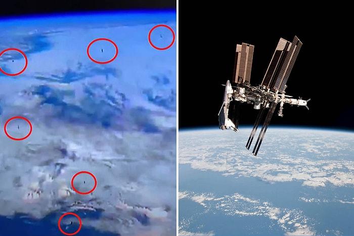 NASA Canlı Yayınında Tartışma Yaratan Görüntüler: Ekrana Yansıyanlar UFO muydu?
