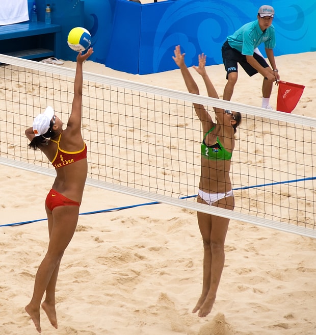 Plaj voleybolu