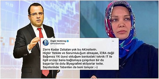 Sosyal Medyada Hilal Kaplan ve Özgür Demirtaş Arasında 'Akbank' Tartışması