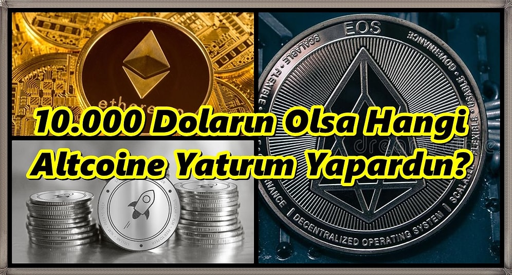10.000 Doların Olsa Hangi Altcoine Yatırım Yapardın?