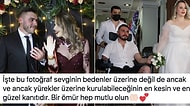 Irak'ta Gazi Olan İbrahim Yüzer ve Eşi Funda Baykuş'un Nikah Fotoğrafları Herkesi Duygulandırdı