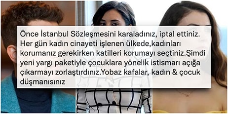 Cinsel İstismarda 'Somut Delil' Şartı Arayan Düzenlemenin Kabul Edilmesine Ünlülerden Gelen Tepkiler