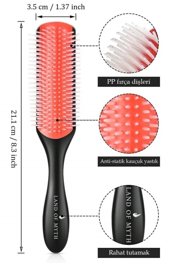 16. Kıvırcık ya da dalgalı saçları şekillendirmek için icat edilmiş en iyi fırçanın uygun fiyatlı olanı...