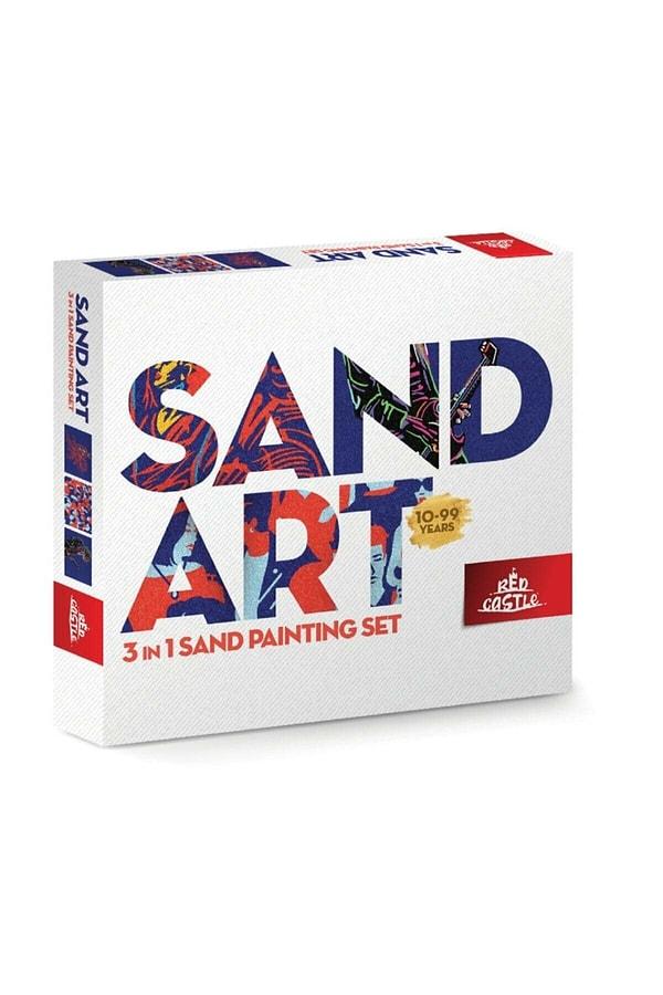 12. Çocukların gönlünü fetheden Sand Art şimdi yetişkinler için geliyor.