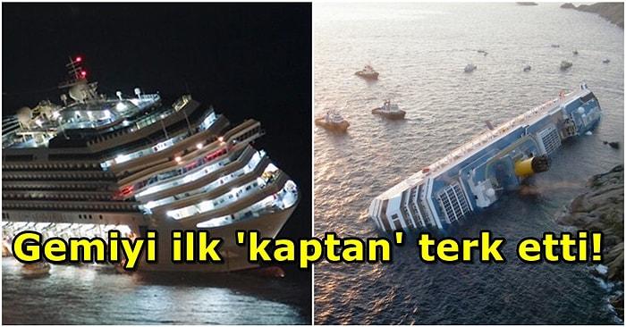 Tek Bir Yanlış Karar Koca Gemiyi Batırdı! Günümüzün Titanik'i Costa Concordia Felaketi