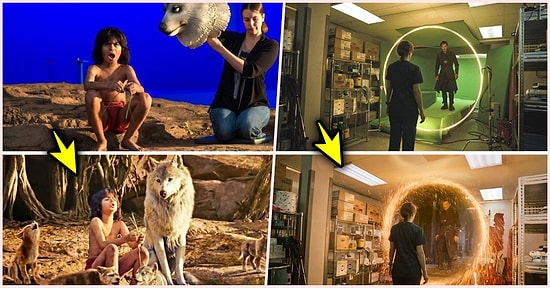 Severek İzlediğimiz Filmlerin Kamera Arkasında Neler Olduğunun Gizemini Çözmenize Yardımcı Olacak 18 Resim