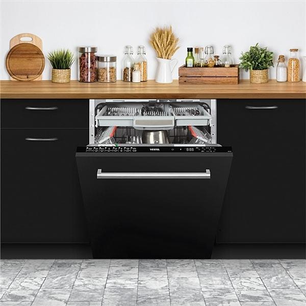 8. En büyük yardımcınız olan Vestel bulaşık makinesi mutfağınızın ambiyansını derinden etkileyecek!