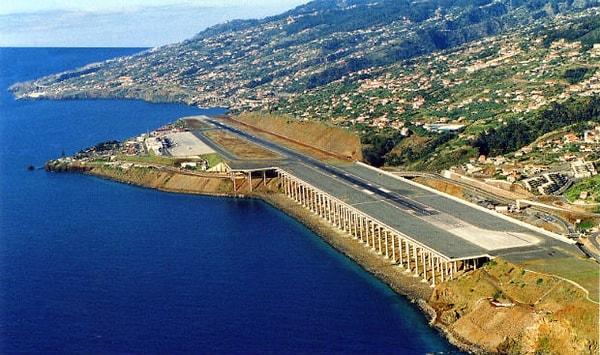7. Ölüm pisti: Madeira Havaalanı
