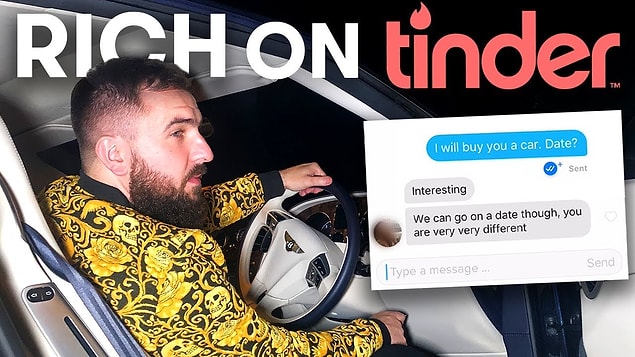İnsanlar Tinder gibi uygulamalarda zenginlere nasıl ulaşılabileceğinin rehberini hazırlıyor, sosyal medyada paylaşıyorlar.