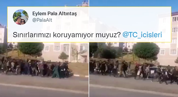 Toplu Halde Türkiye'ye Giren Göçmenlerin Tepki Çeken Görüntüleri: 'Hani Sınır Namustu?'