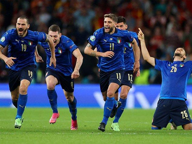5. İtalya oynadığı Avrupa Şampiyonası finallerinde 2 kez yenildi!