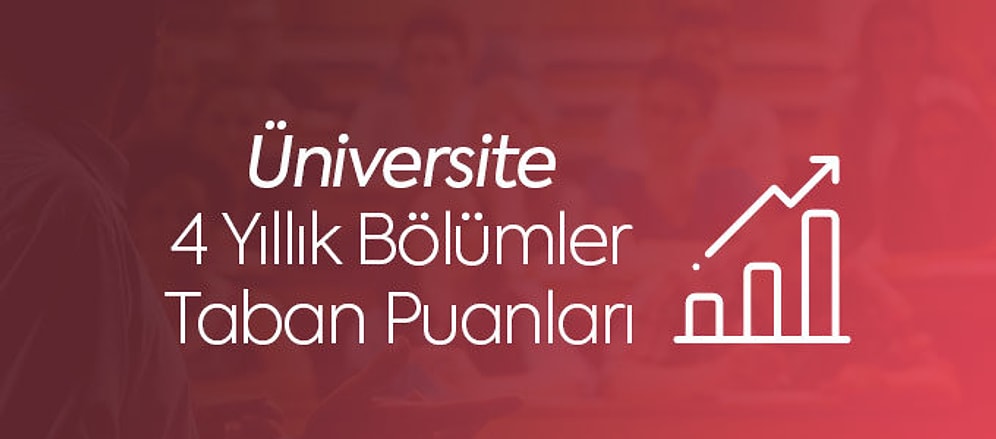 4 Yıllık (Lisans) Bölümlerin 2021 Üniversite Taban Puanları ve Başarı Sıralamaları