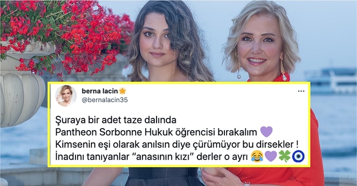 Berna Laçin'in Kızıyla Birlikte Yaptığı Özlem Türeci Göndermeli Paylaşımı Sosyal Medyayı İkiye Böldü