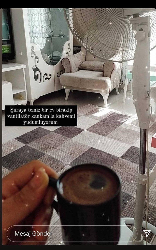 5. Sıcaklar başıma vurunca ben.