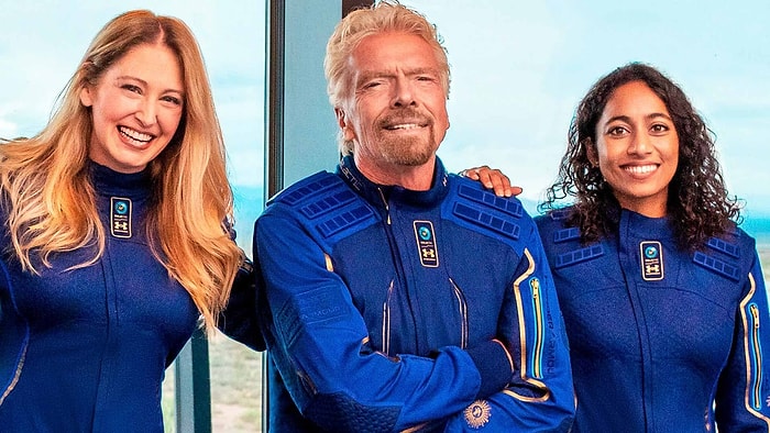 Milyarder Richard Branson, Ekibiyle Birlikte Bugün Uzay Yolculuğuna Çıkıyor